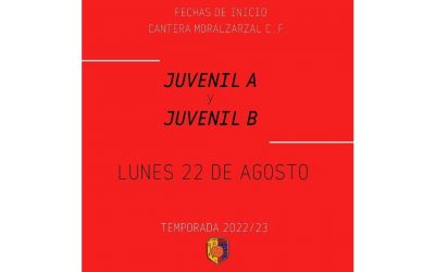 Arranca la pretemporada de nuestros dos equipos juveniles