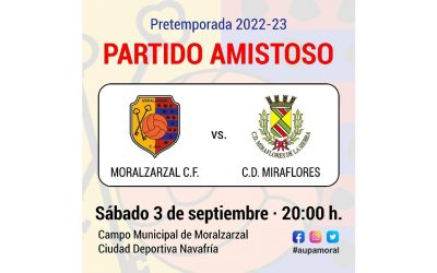Esta tarde, amistoso en Navafría ante el CD Miraflores