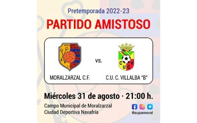 Esta tarde, amistoso frente al filial del CU Collado Villalba