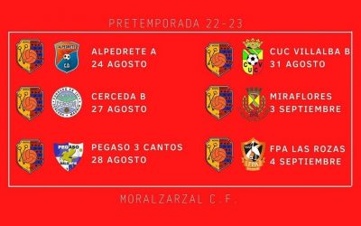Amistosos del primer equipo en esta pretemporada