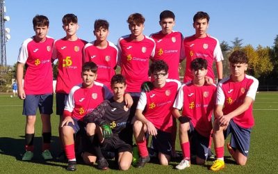 Extraordinario partido del cadete A en Colmenarejo