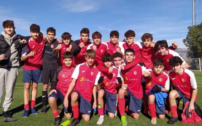 Empate con sabor a victoria del Cadete A con hat-trick de Sierra