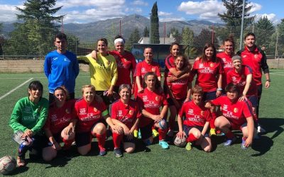Primer partido oficial del Moralzarzal CF Féminas