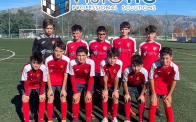 El resultado habla por sí solo del partido del Infantil A en Torrelodones